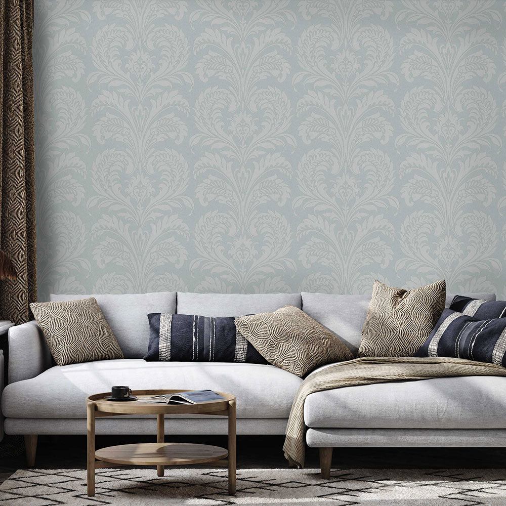 Coventry Wallpaper - Sky - Timothy Wilman - TW2422 - Premier Wallcovering