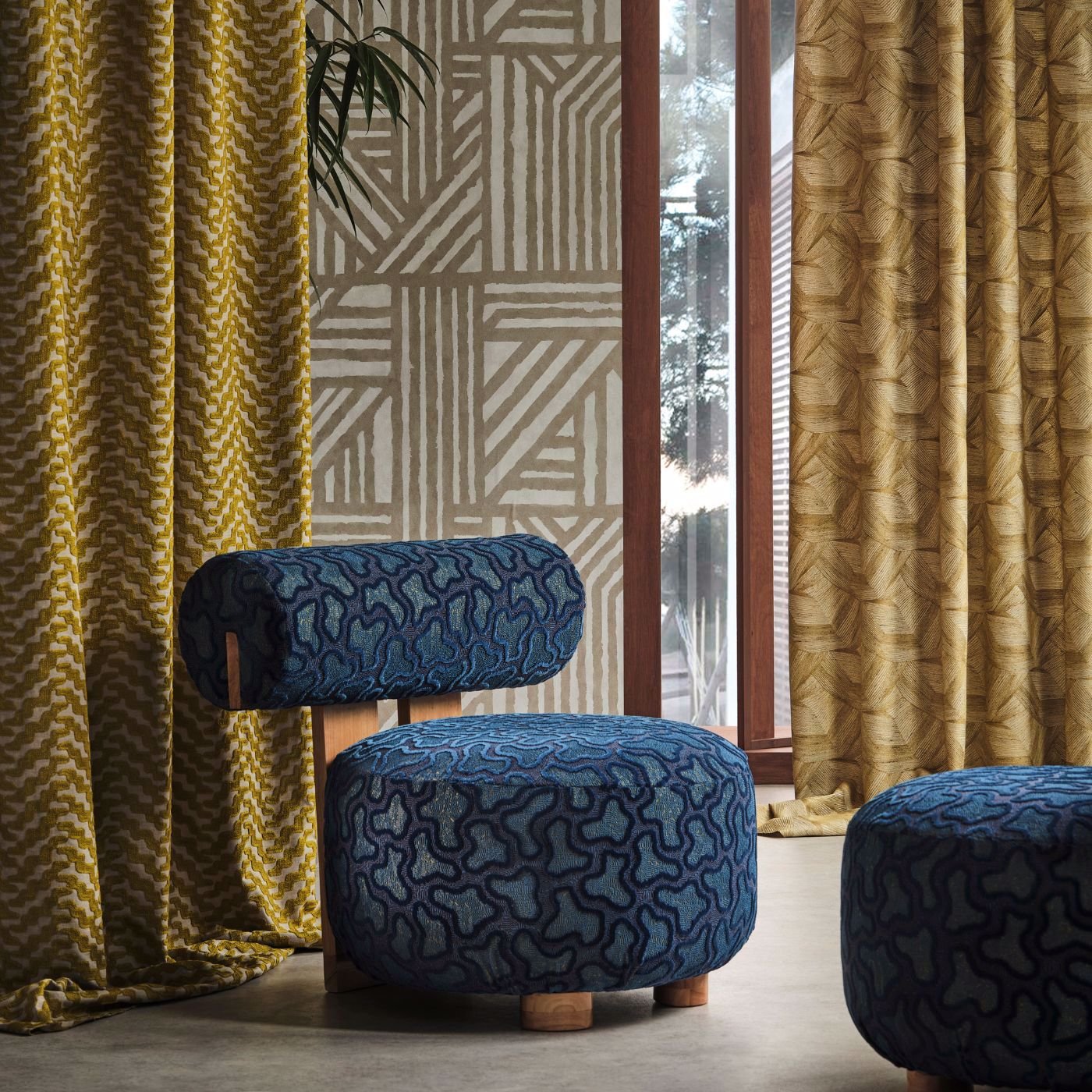 Crater Wallpaper - Sandstone - Harlequin - HDMW113326 - Premier Wallcovering