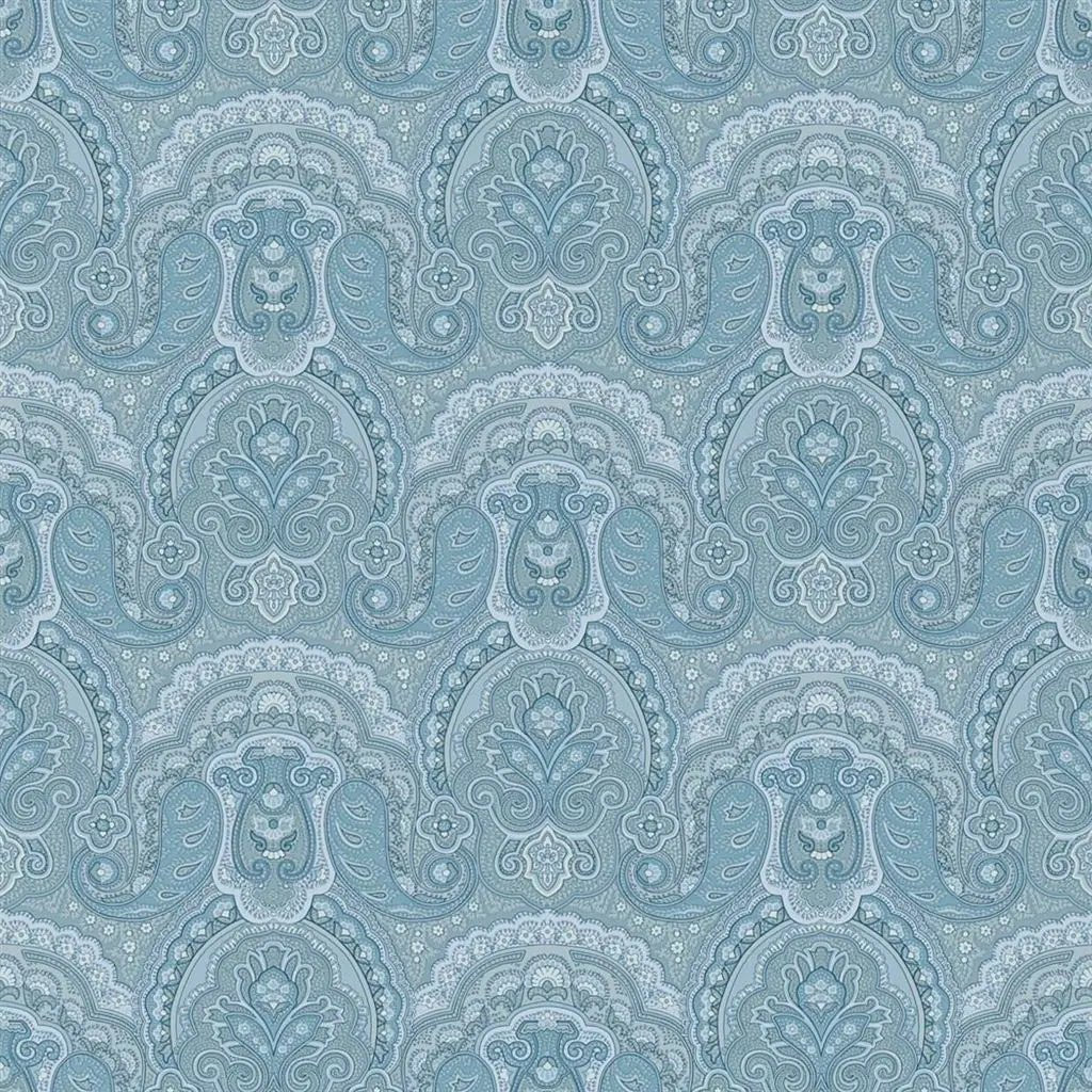 Crayford Paisley Wallpaper - Light Blue - Ralph Lauren - PRL034/06 - Premier Wallcovering