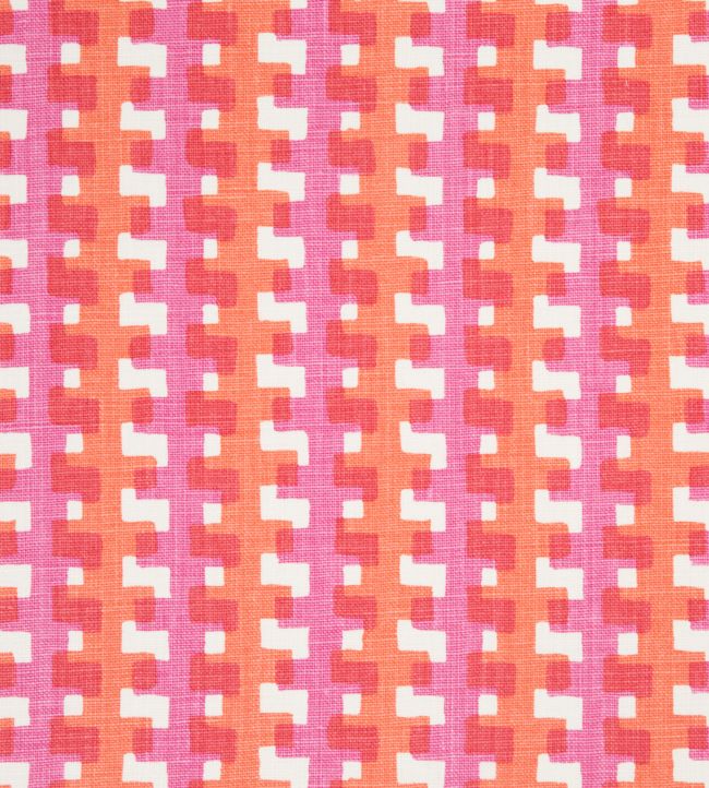 Cremaillere Fabric - Hot Pink - Christopher Farr Cloth - CF133 - 02 - Premier Wallcovering