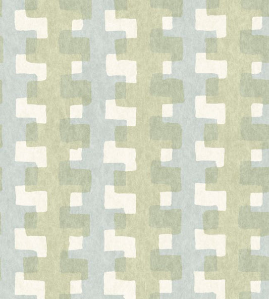 Cremaillere Wallpaper - Fennel - Christopher Farr Cloth - CFW112 - 01 - Premier Wallcovering