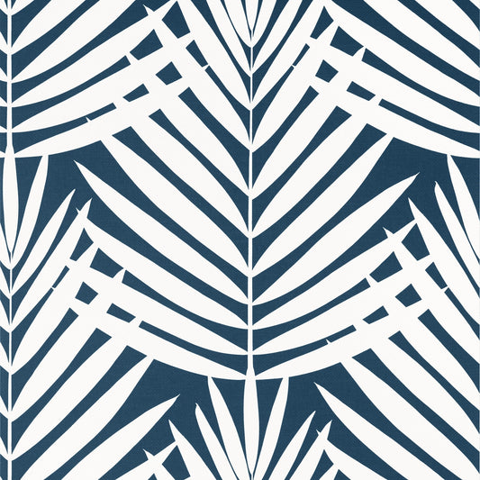 Croatia Wallpaper - Navy - Thibaut - T13932 - Premier Wallcovering