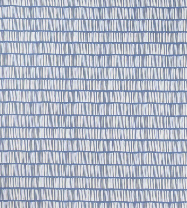 Crochet Outdoor Fabric - Blue - Christopher Farr Cloth - CF11524 - 01 - Premier Wallcovering