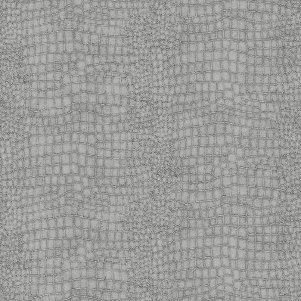 Crocodile Wallpaper - Grey - Superfresco Easy - 32 - 662 - Premier Wallcovering