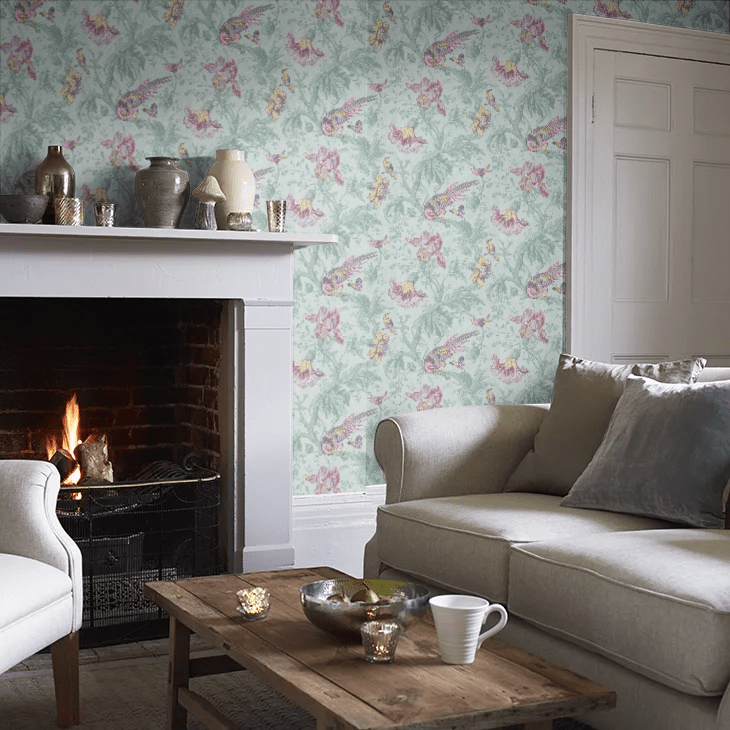 Crowe Hall Lane Wallpaper - Punch - Little Greene - 0291CRPUNCH - Premier Wallcovering