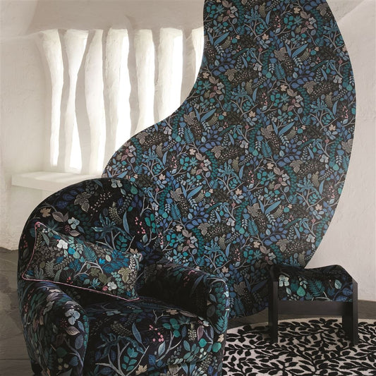 Cueillette Soft Fabric - Foret - Christian Lacroix - FCL7038/01 - Premier Wallcovering