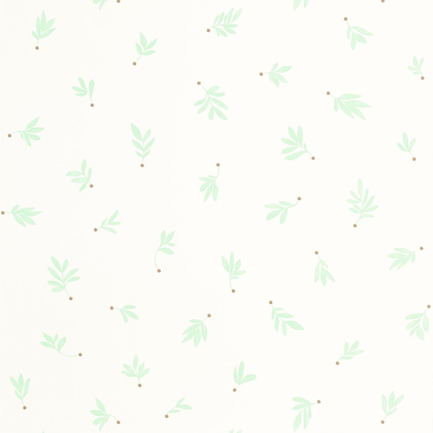 Cueillette Wallpaper - Vert D'eau - Caselio - 105757126 - Premier Wallcovering