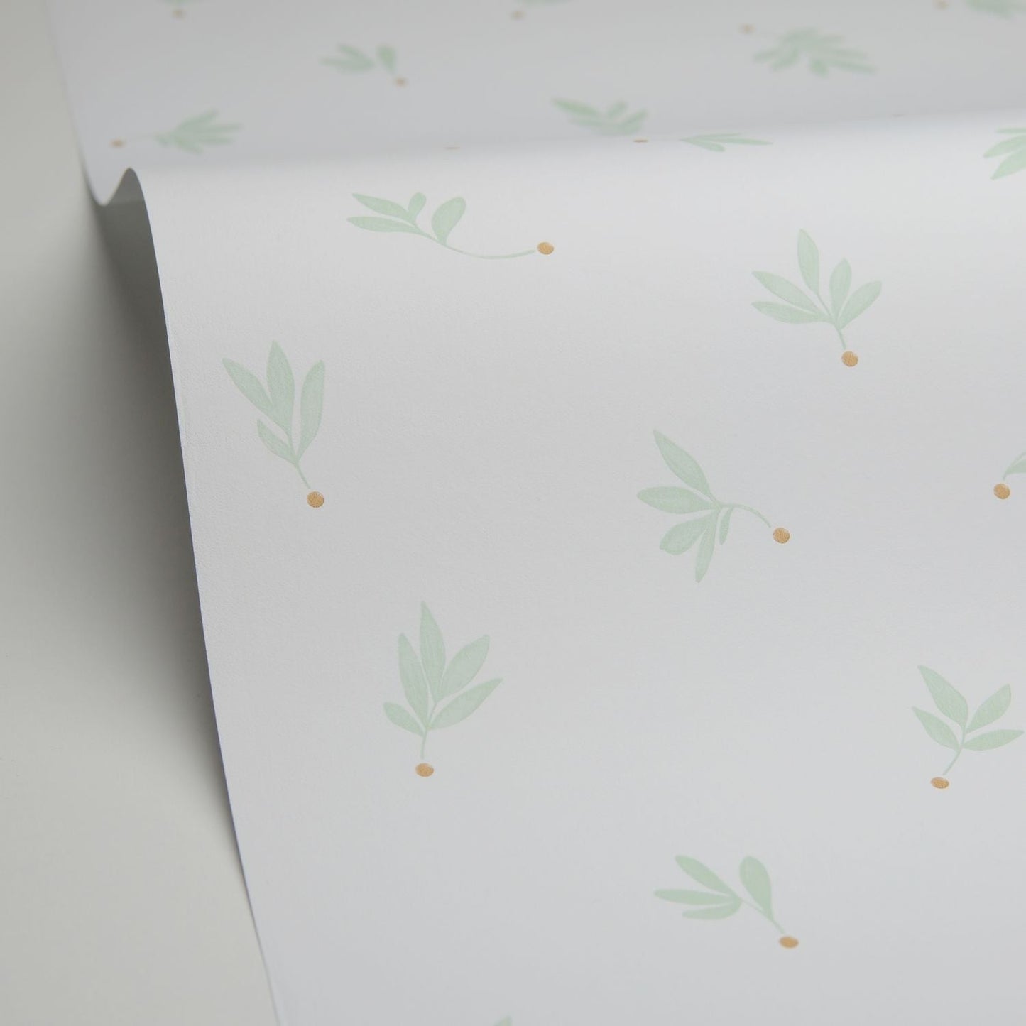 Cueillette Wallpaper - Vert D'eau - Caselio - 105757126 - Premier Wallcovering