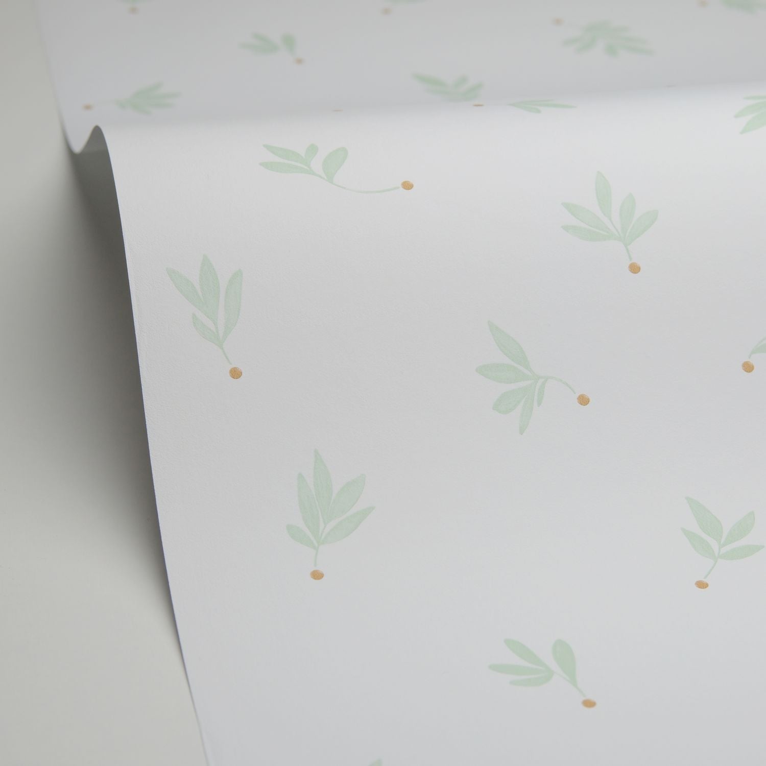 Cueillette Wallpaper - Vert D'eau - Caselio - 105757126 - Premier Wallcovering