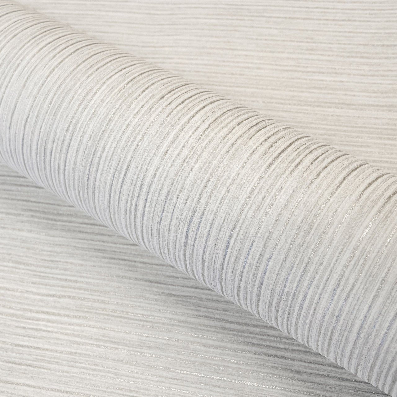Curtain Feel Wallpaper - Light Grey - Hohenberger - 65051 - Premier Wallcovering