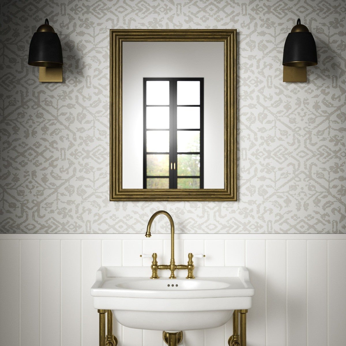 Cusco Wallpaper - Natural - Warner House - Premier Wallcovering