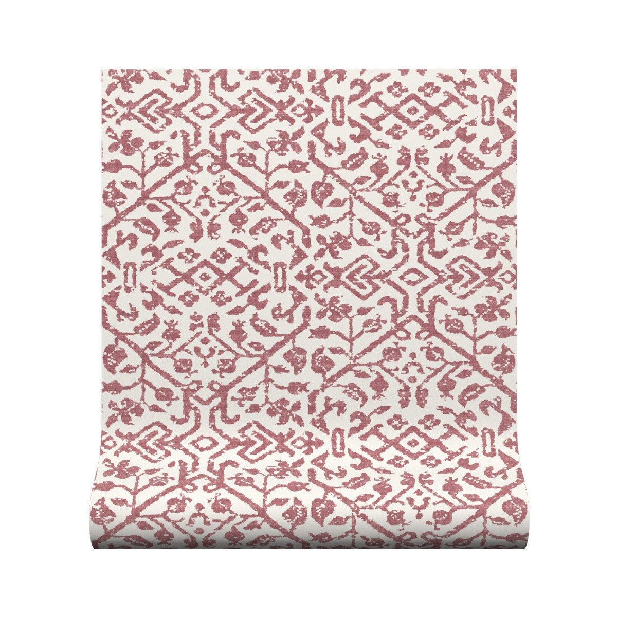 Cusco Wallpaper - Raspberry - Warner House - Premier Wallcovering