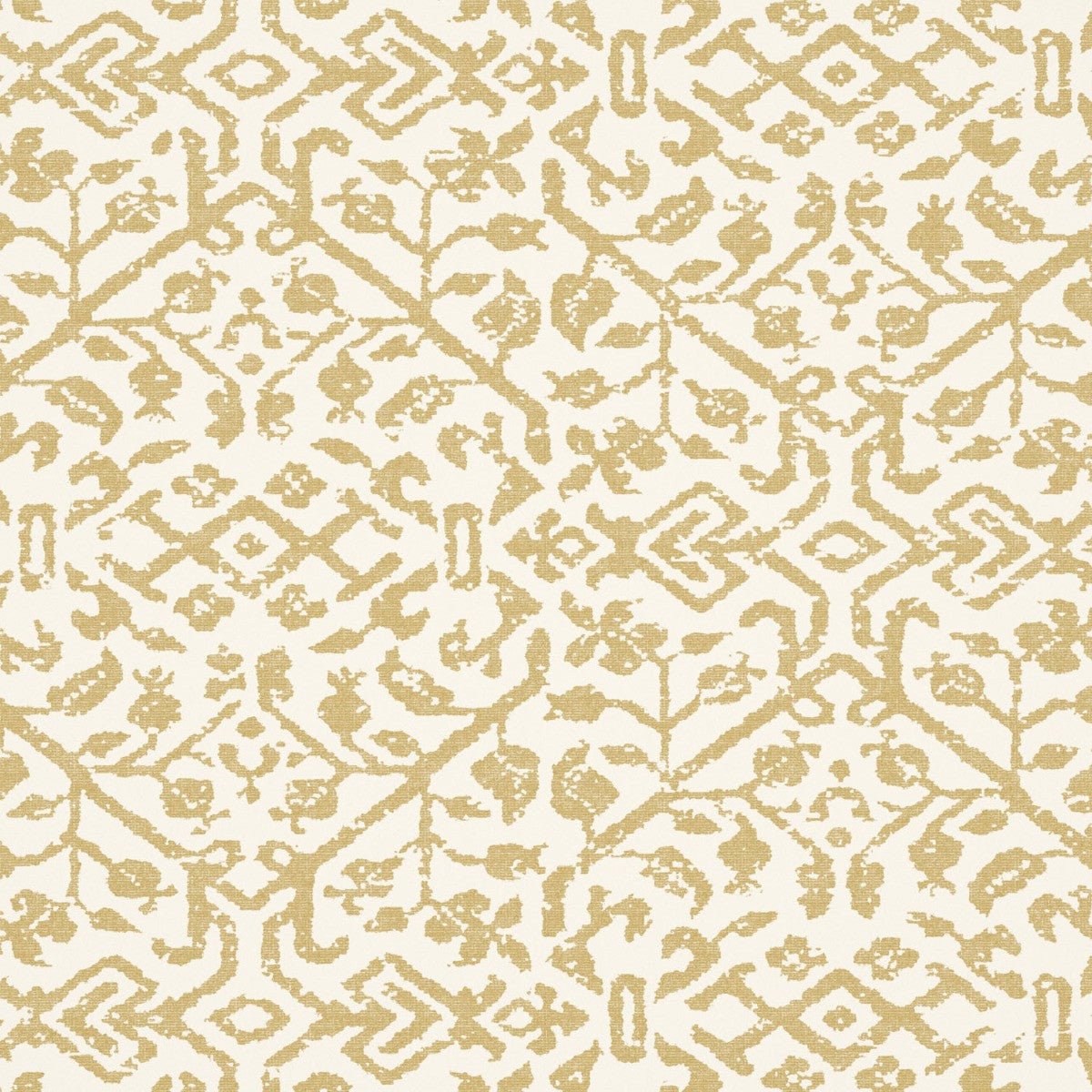 Cusco Wallpaper - Gold - Warner House - Premier Wallcovering