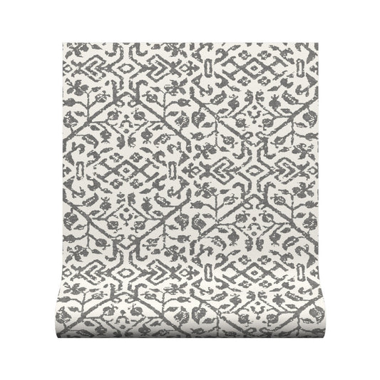 Cusco Wallpaper - Charcoal - Warner House - Premier Wallcovering