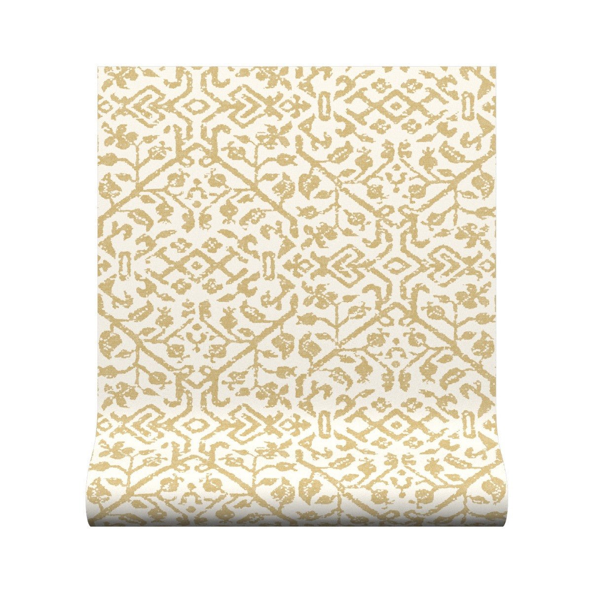Cusco Wallpaper - Gold - Warner House - Premier Wallcovering