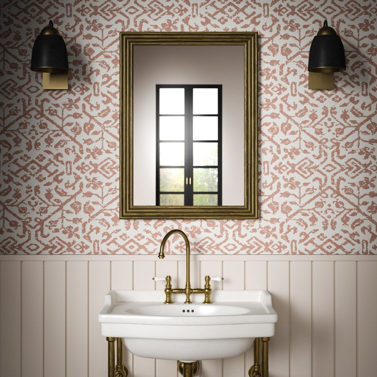 Cusco Wallpaper - Spice - Warner House - Premier Wallcovering