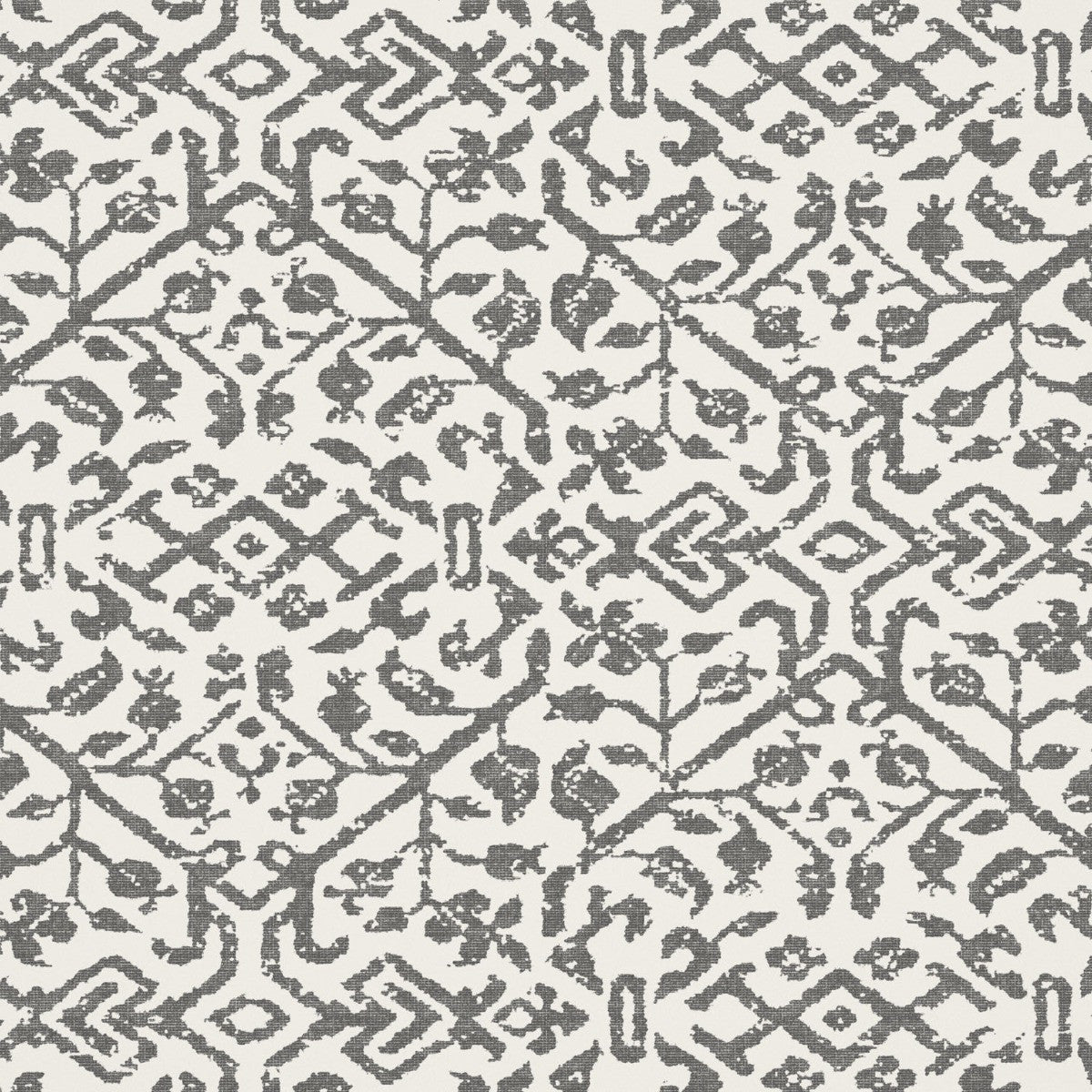 Cusco Wallpaper - Charcoal - Warner House - Premier Wallcovering