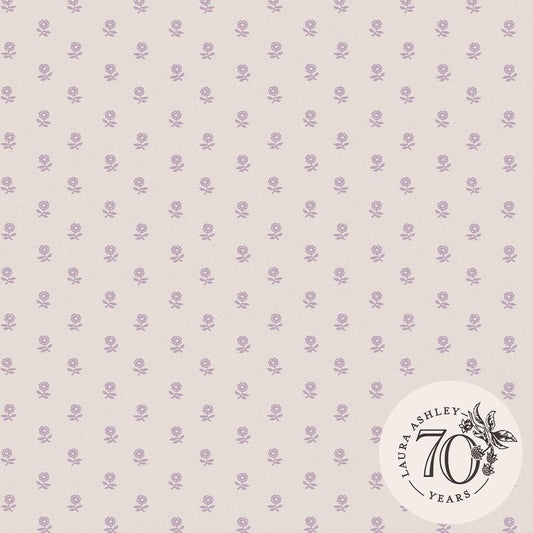 Daisy Wallpaper - Lavender Purple - Laura Ashley - 119864 - Premier Wallcovering