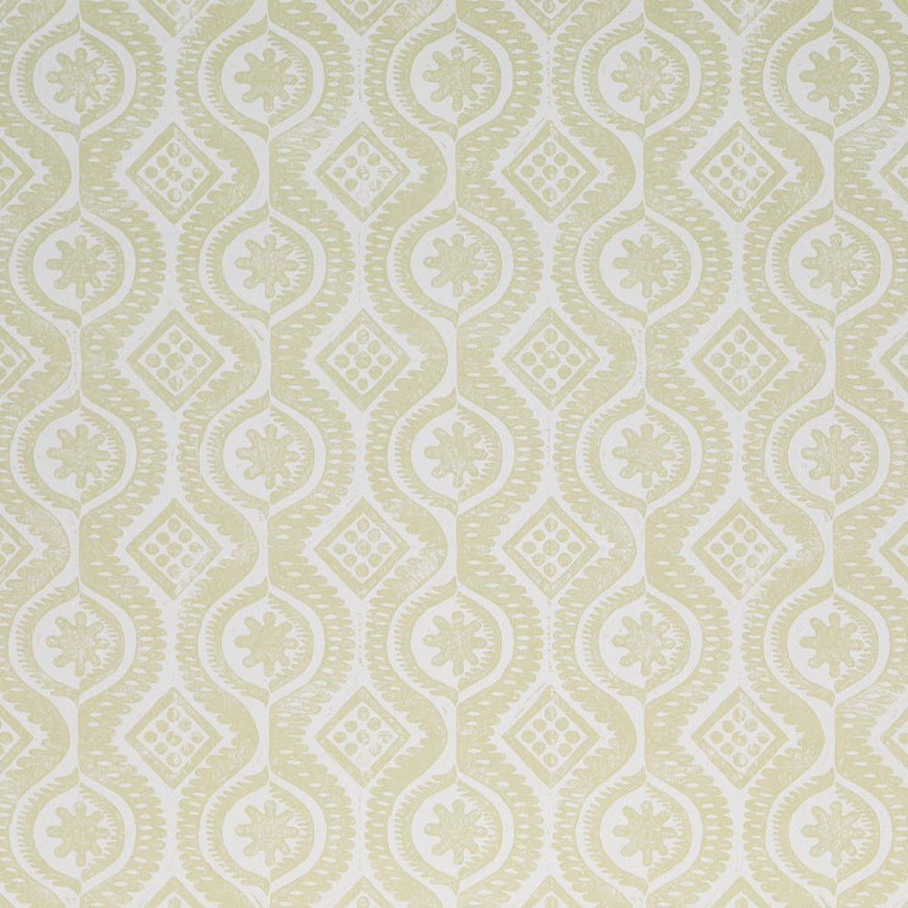 Damask Wallpaper - Lime - Blithfield - 850-06 - Premier Wallcovering