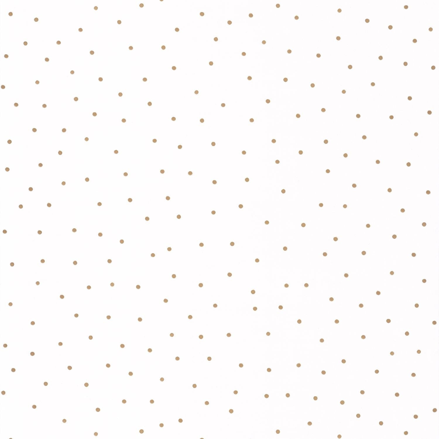 Danse Wallpaper - Blanc/ Dore - Caselio - 102201010 - Premier Wallcovering