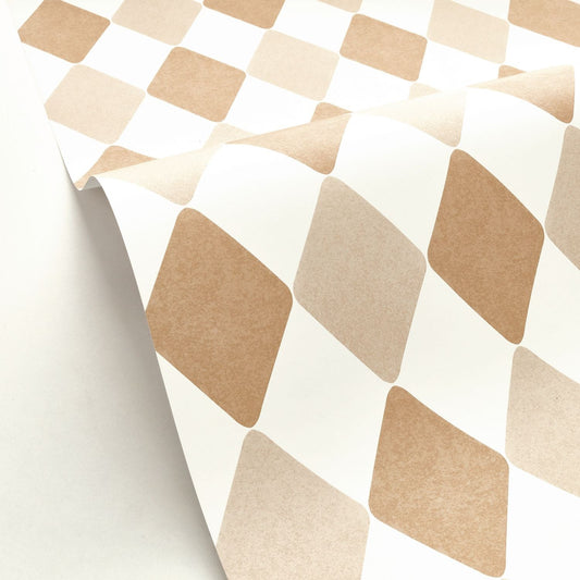 Danser Wallpaper - Camel - Caselio - 103572010 - Premier Wallcovering