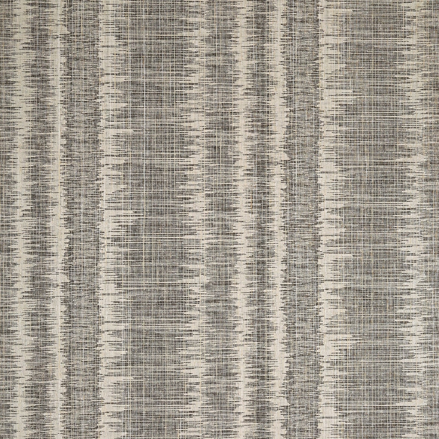 Danube Ikat Wallpaper - Charcoal - Thibaut - T88737 - Premier Wallcovering