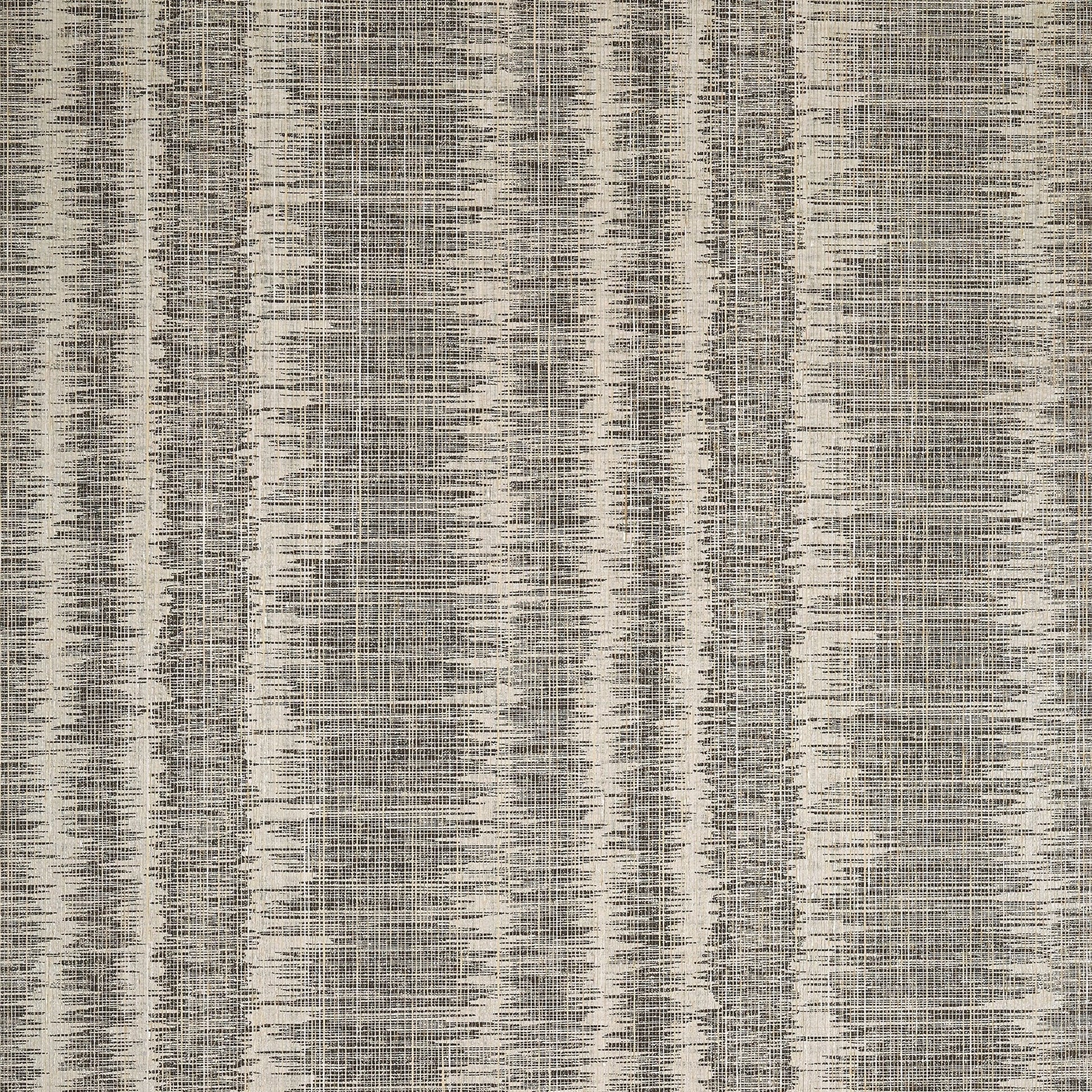 Danube Ikat Wallpaper - Charcoal - Thibaut - T88737 - Premier Wallcovering