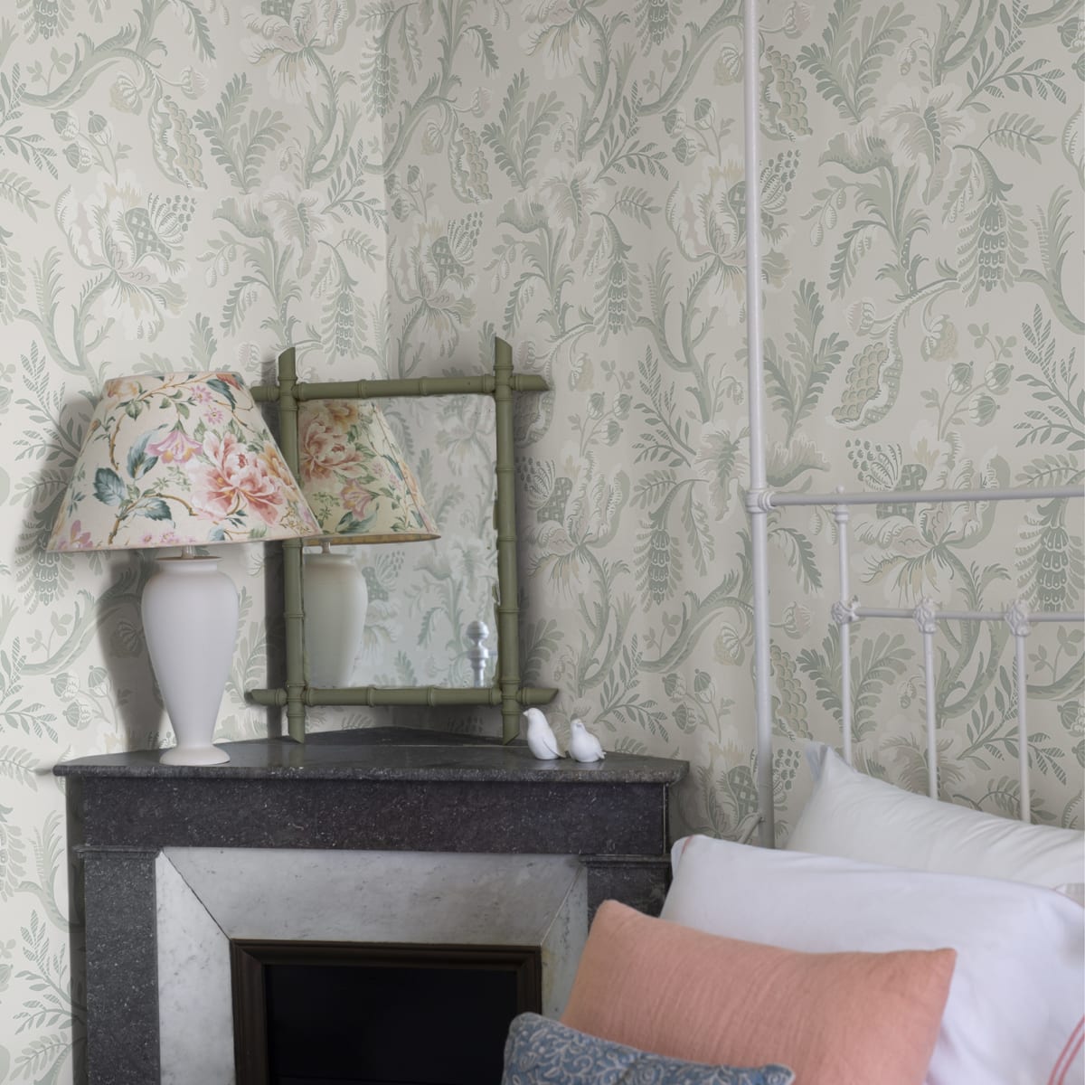 Daphne Wallpaper - Pastel - Sandberg - S10241 - Premier Wallcovering