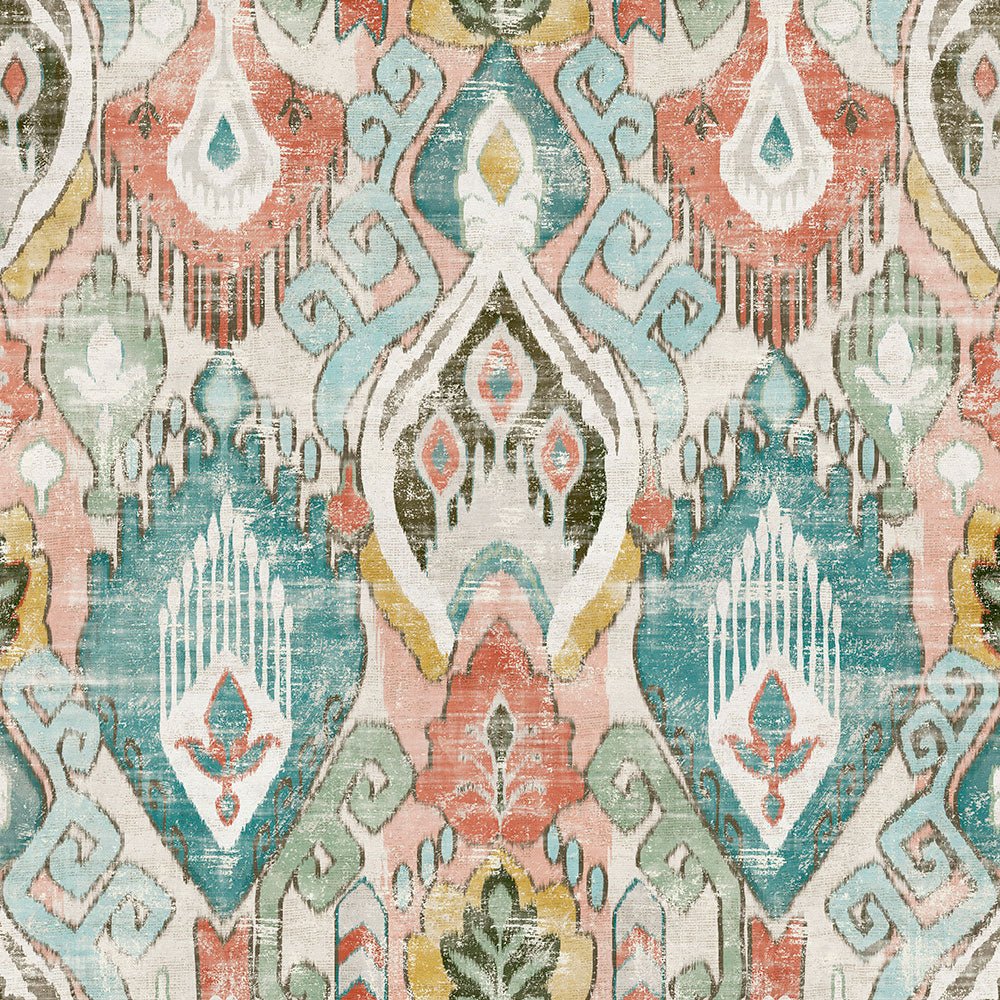 Daraee Tapestry Wallpaper - Multi - Graham & Brown - 121457 - Premier Wallcovering