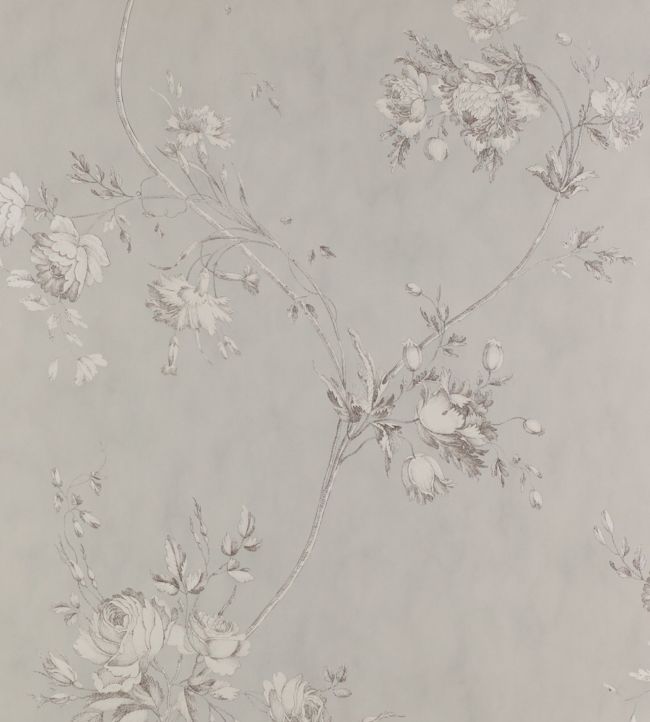 Darcy Wallpaper - Grey - Colefax & Fowler - 07957/09 - Premier Wallcovering