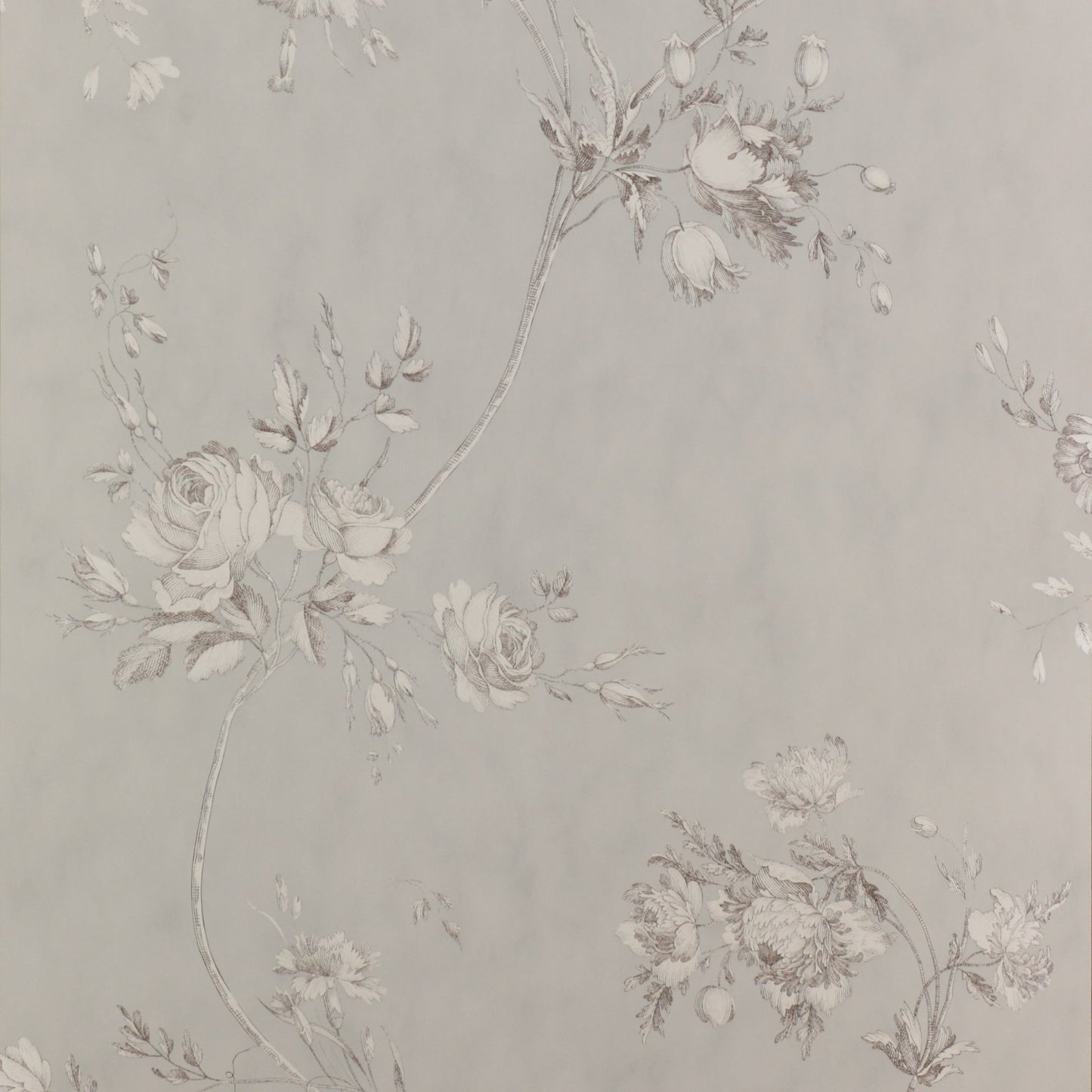 Darcy Wallpaper - Grey - Colefax & Fowler - 07957/09 - Premier Wallcovering