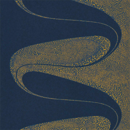 Darcy Wallpaper - Ink - ZTOT312740 - Zoffany - Premier Wallcovering