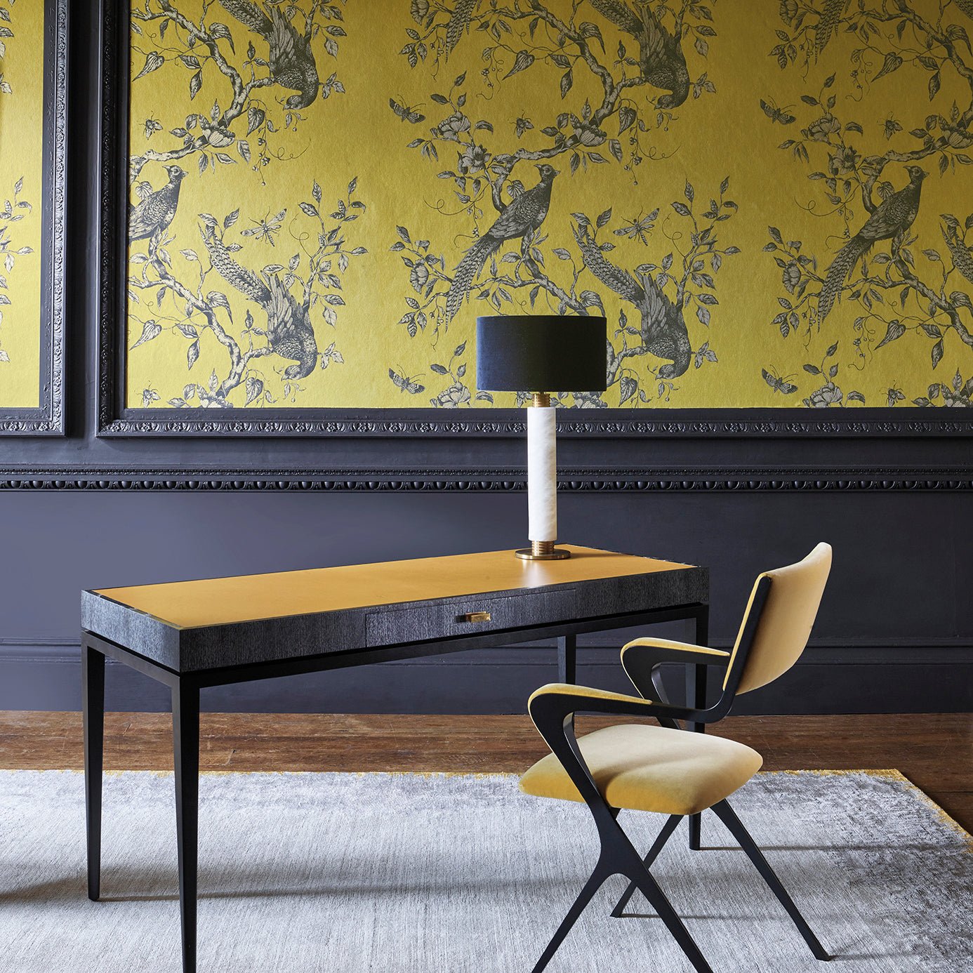 Darnley Wallpaper - Tigers Eye - Zoffany - ZDAR312884 - Premier Wallcovering