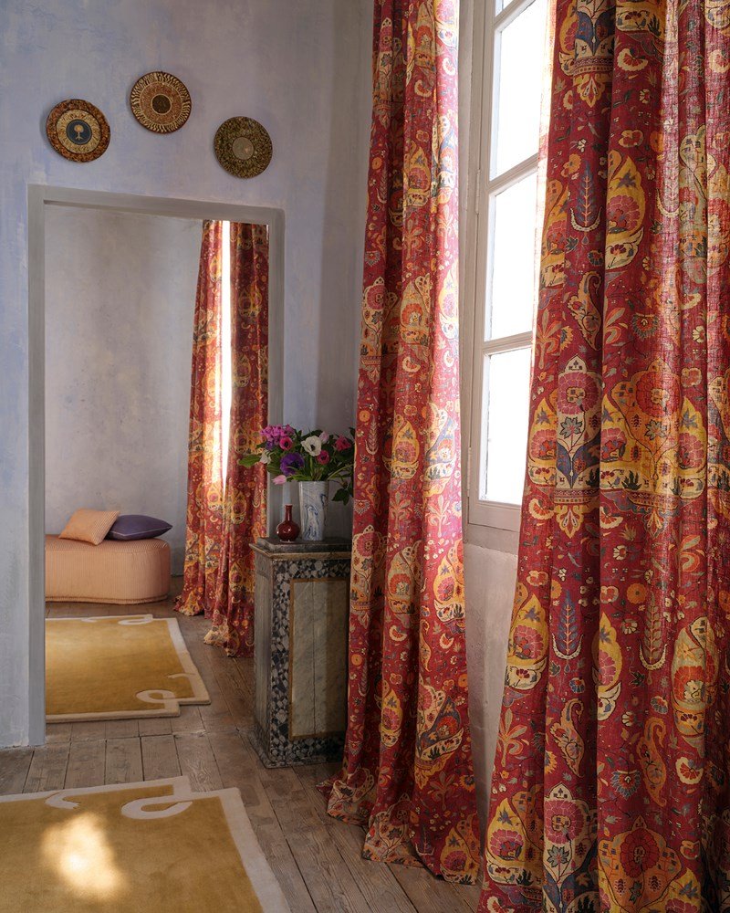 Darya Fabric - Celadon - Manuel Canovas - M4182-01 - Premier Wallcovering