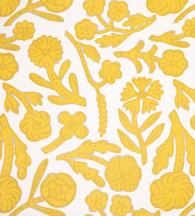 Day Fabric - Lemon - Christopher Farr Cloth - CF120 - 04 - Premier Wallcovering