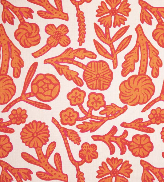 Day Fabric - Hot Pink - Christopher Farr Cloth - CF120 - 03 - Premier Wallcovering
