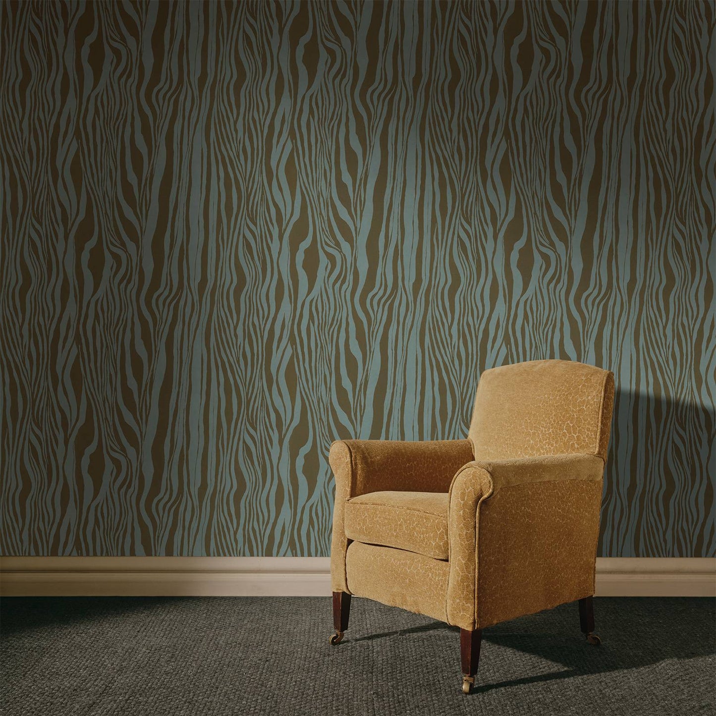 Dazzle Wallpaper - Bronze - House of Hackney - 1-WA-DAZ-DI-BRZ-XXX - Premier Wallcovering
