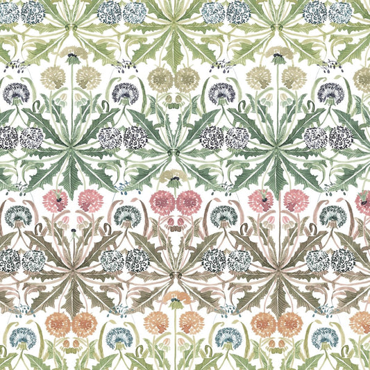 Dear Little Dandelion Wallpaper - Rainbow - Rebel Walls - R18579 - Premier Wallcovering