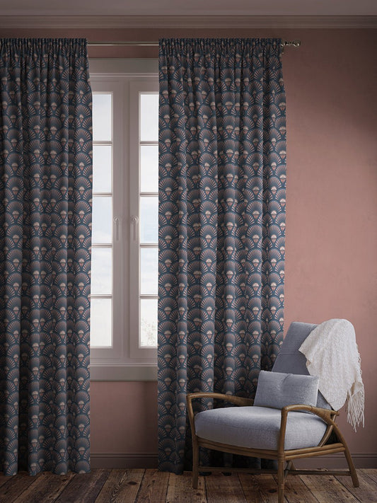 Deco Martini Recycled Velvet Fabric - Blush - Divine Savages - DVS001-DM-BLU-VEL - Premier Wallcovering