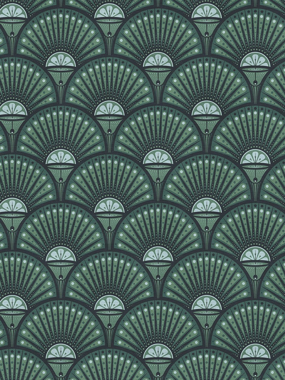 Deco Martini Recycled Velvet Fabric - Arsenic - Divine Savages - DVS014-DM-ARS-VEL - Premier Wallcovering