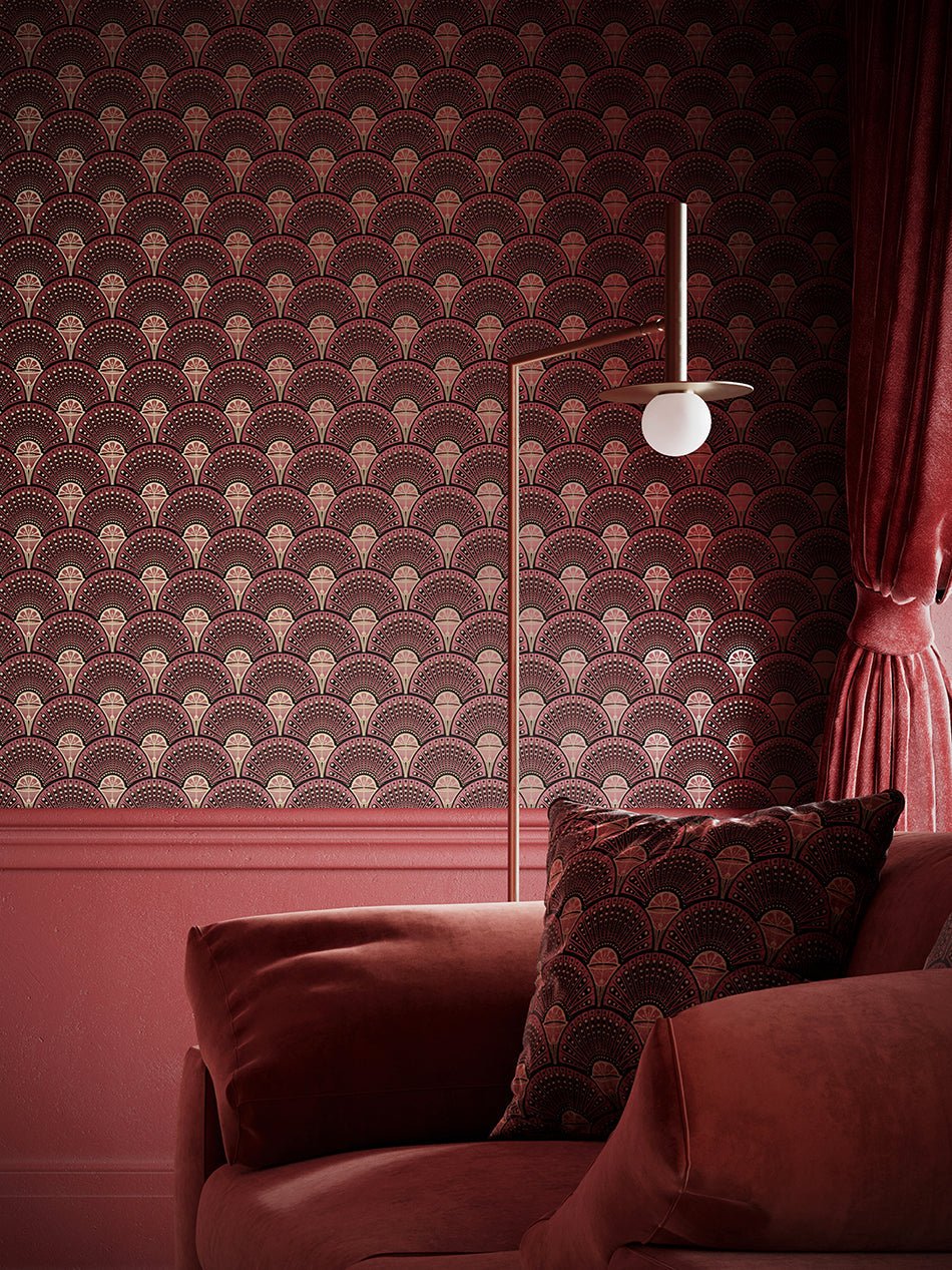 Deco Martini Wallpaper - Moulin Rouge - Divine Savages - DVS108-DM-MOULIN-WR - Premier Wallcovering