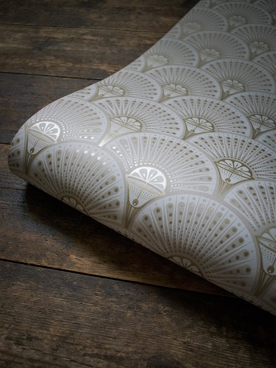 Deco Martini Wallpaper - Gatsby Gold - Divine Savages - DVS107-DM-GATSBY-WR - Premier Wallcovering