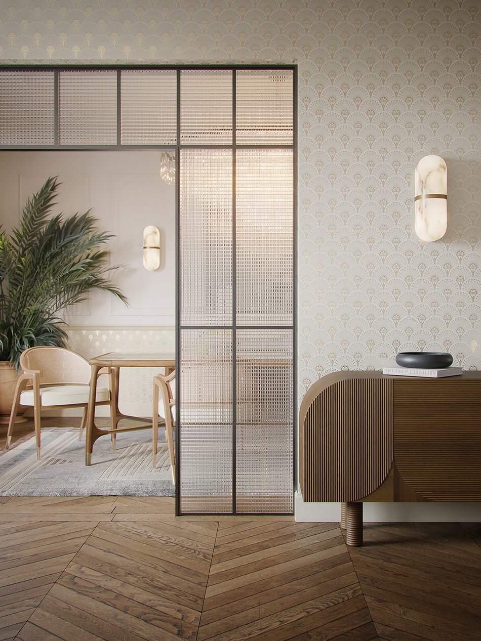 Deco Martini Wallpaper - Gatsby Gold - Divine Savages - DVS107-DM-GATSBY-WR - Premier Wallcovering