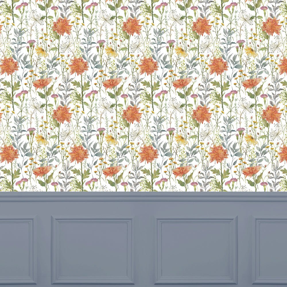 Delamere Wallpaper - Linen - Voyage Maison - DELAMER/WPO/LIN - Premier Wallcovering