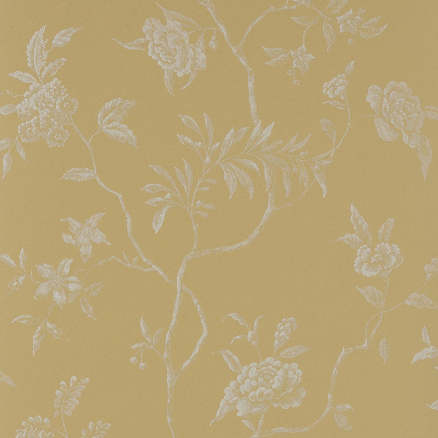 Delancey Wallpaper - Yellow - Colefax & Fowler - 07128/02 - Premier Wallcovering
