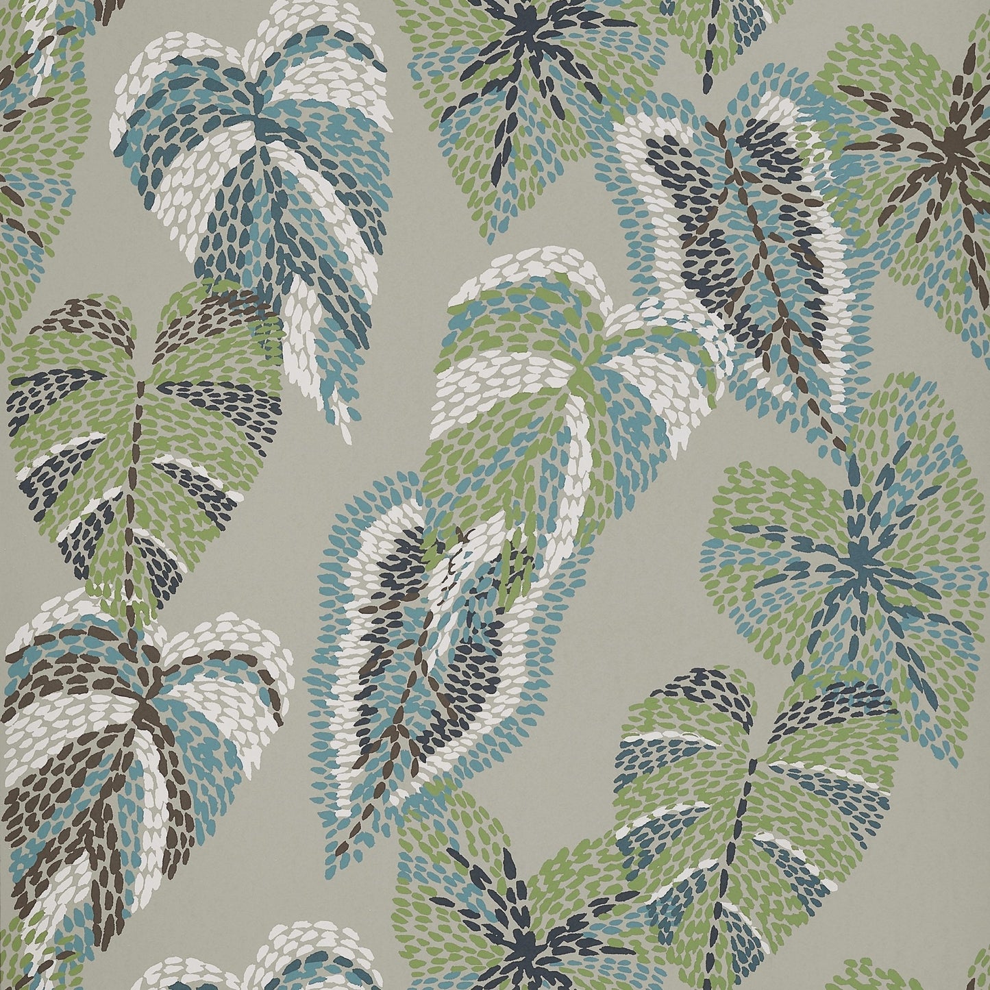 Delila Wallpaper - Stone - Thibaut - T15868 - Premier Wallcovering