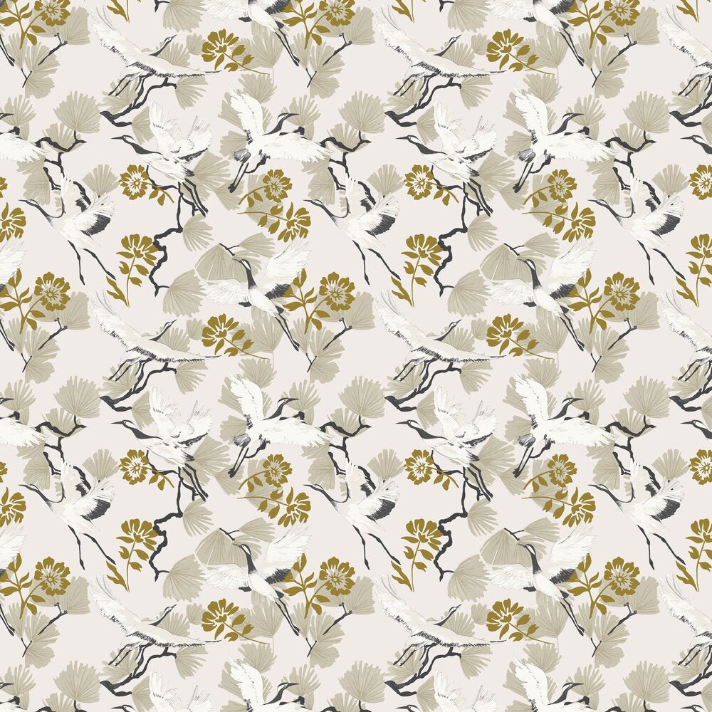 Demoiselle Wallpaper - Natural - Furn - DEMOISE/WP1/NAT - Premier Wallcovering