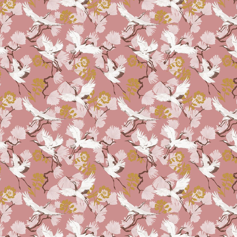Demoiselle Wallpaper - Blush - Furn - DEMOISE/WP1/BLS - Premier Wallcovering