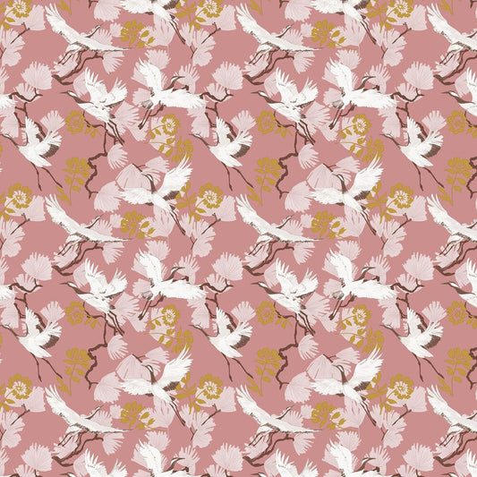 Demoiselle Wallpaper - Blush - Furn - DEMOISE/WP1/BLS - Premier Wallcovering
