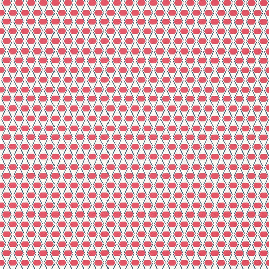Denver Wallpaper - Pink & Blue - Thibaut - T14325 - Premier Wallcovering